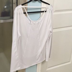 Nanette Lepore long sleeve mesh top